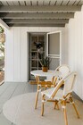 View of front door and private patio area - 9457 El Tejado Rd House
