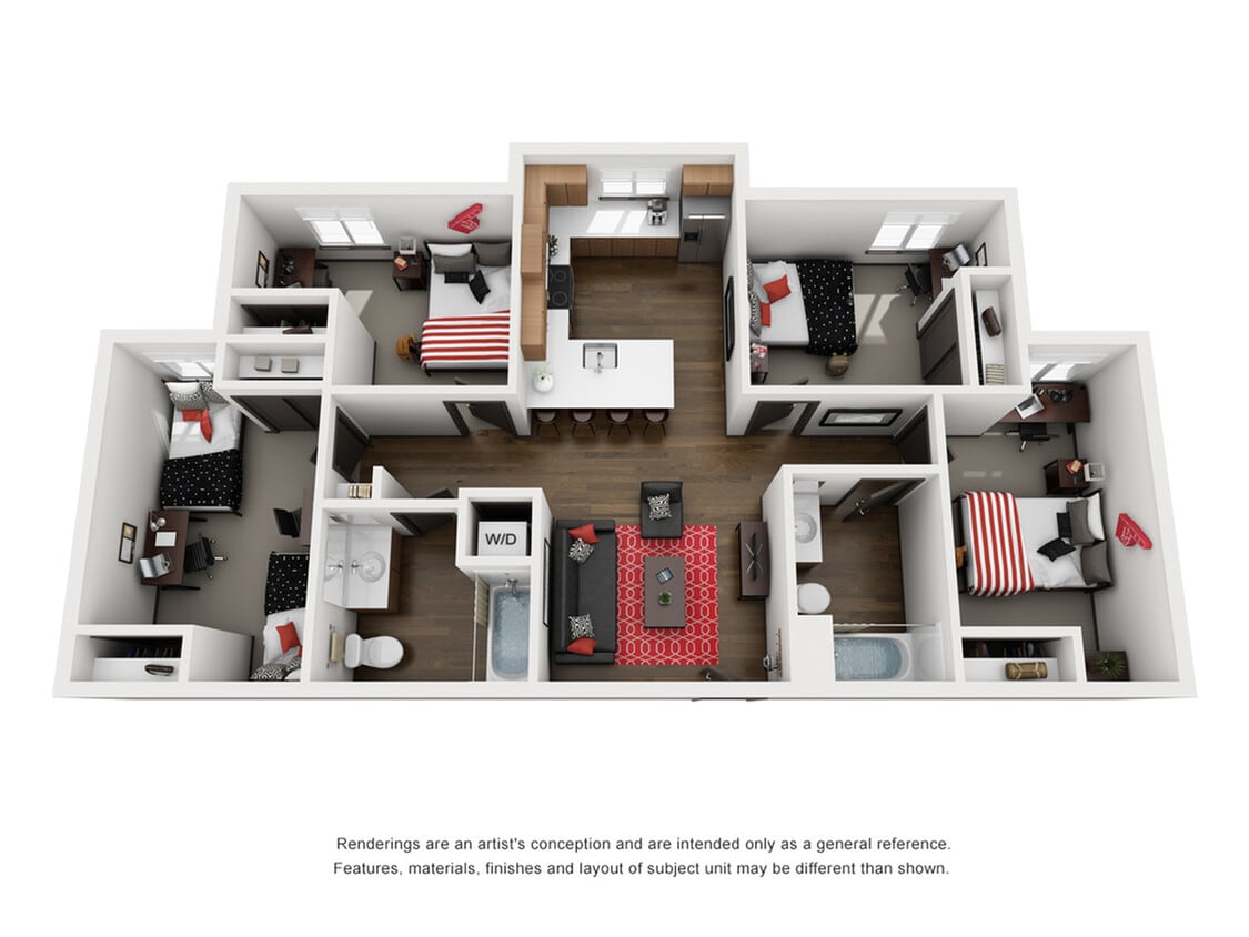 -SOLD OUT- - 4BR/2BA - Globe - A