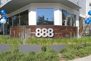 Building Sign - 888 Hilgard  Furnished Residences
