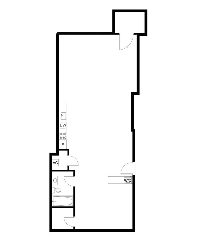 Floor Plan - Studio