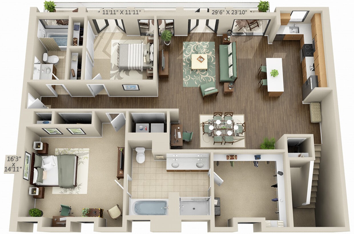 Floor Plan - Poseidon