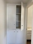 Hallway Built-In Storage - 1304 Amethyst St Apartments Unit D
