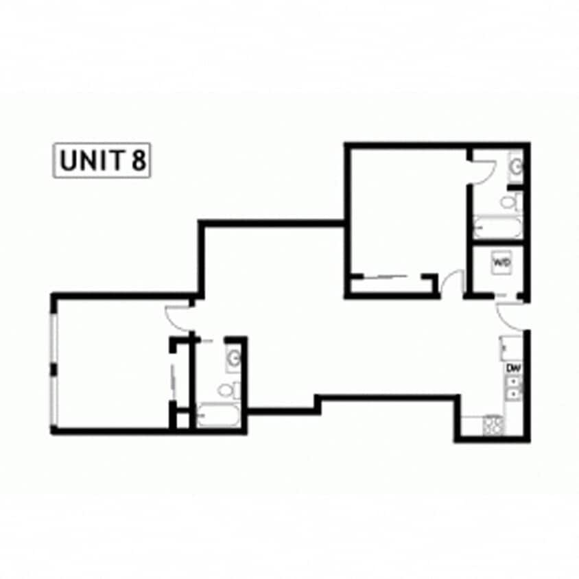 Floor Plan - Unit 8A
