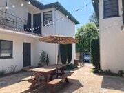 Unit 3 on patio - 11666 Magnolia Blvd Apartments Unit 8