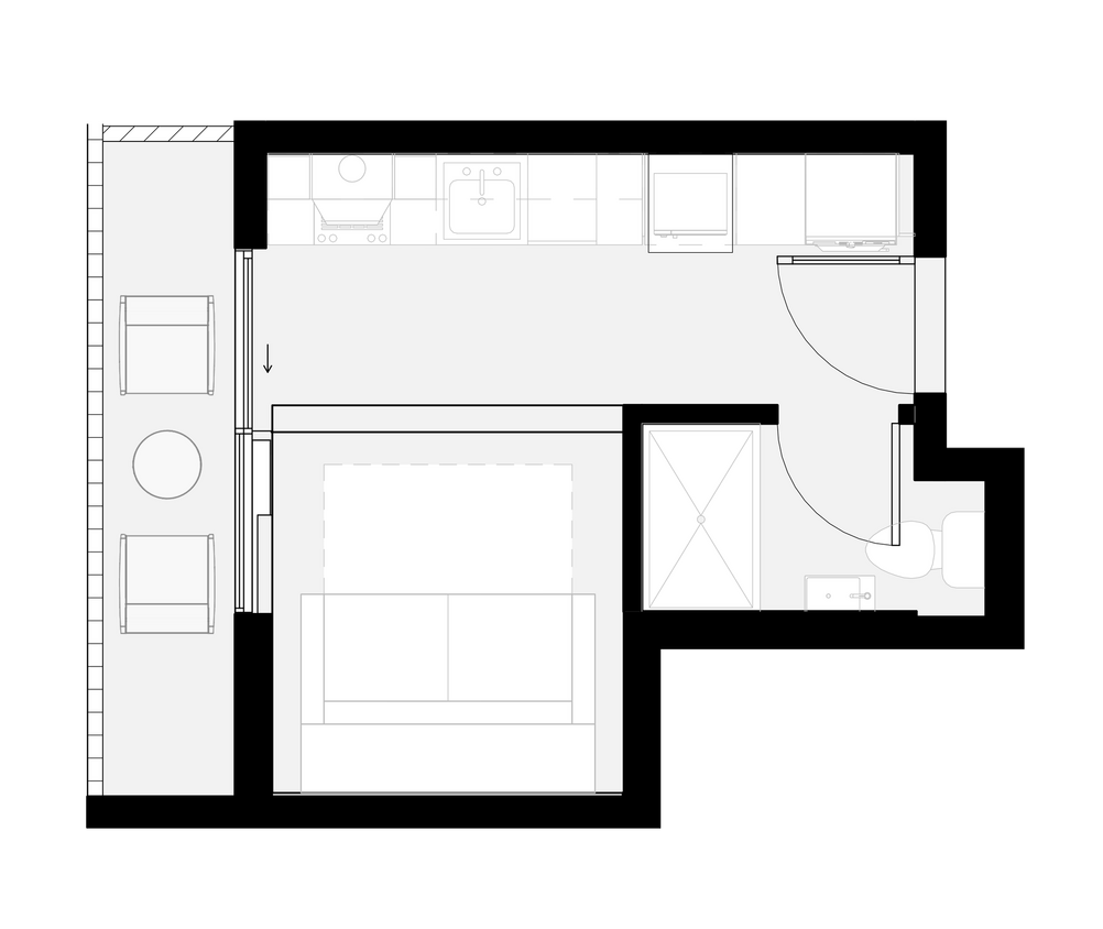 Floor Plan - The Studio