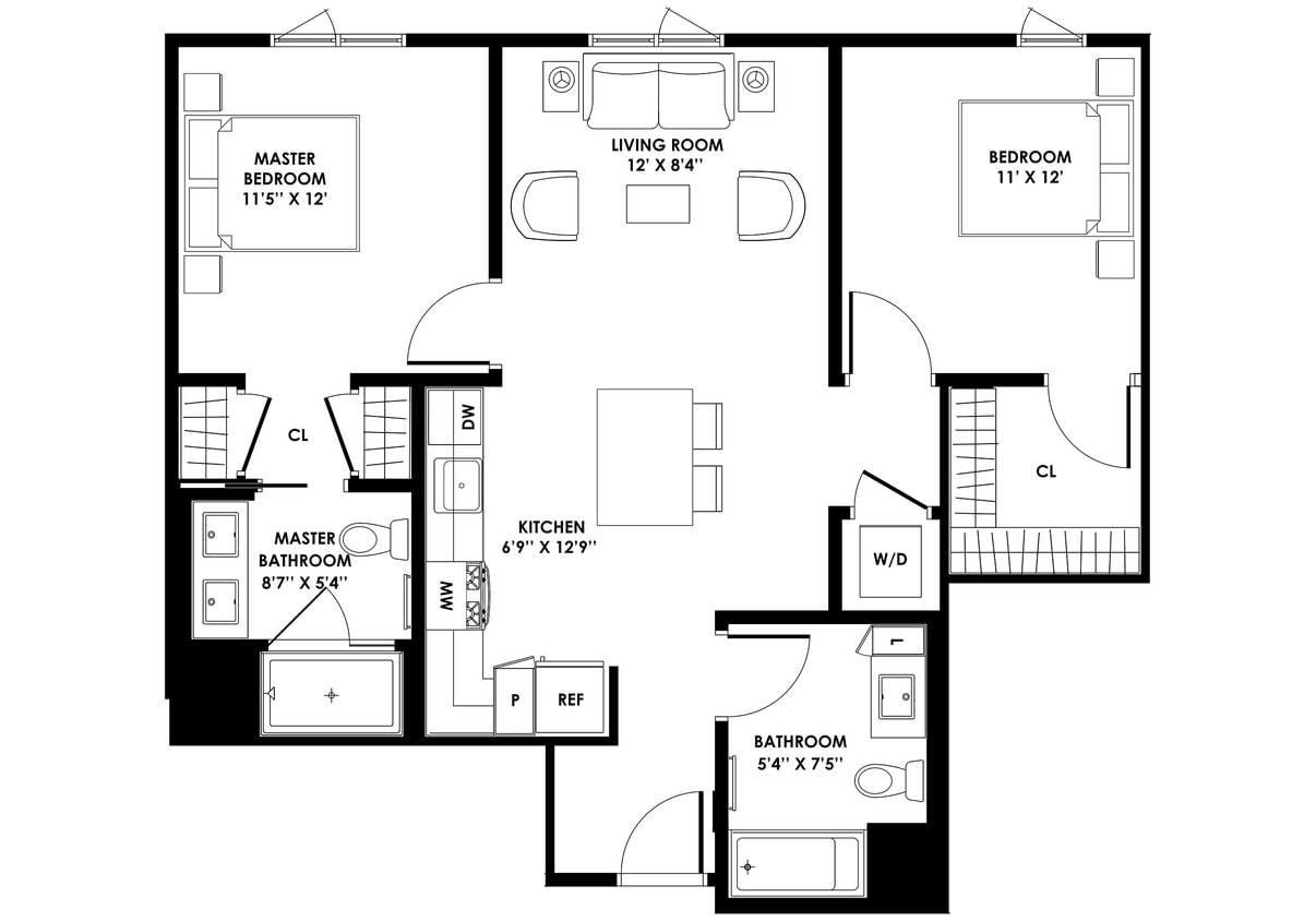 Floor Plan - 2A-1