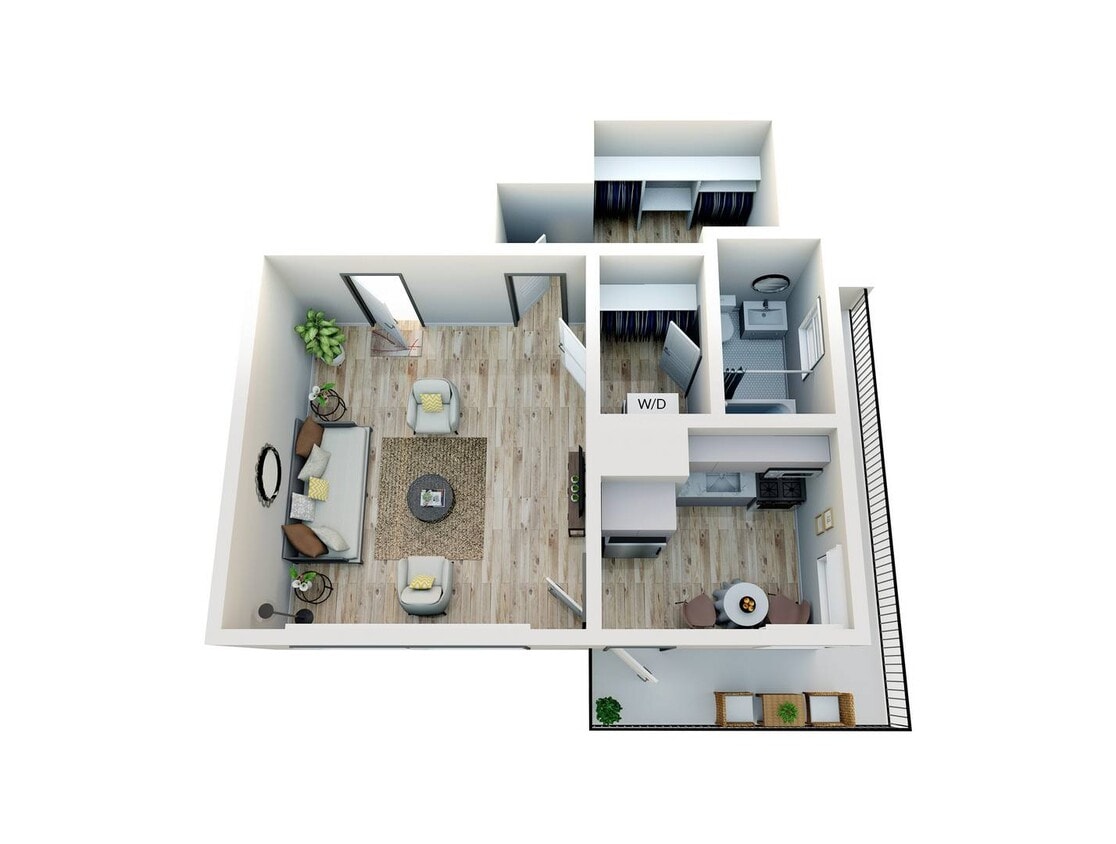 Floor Plan - Studio