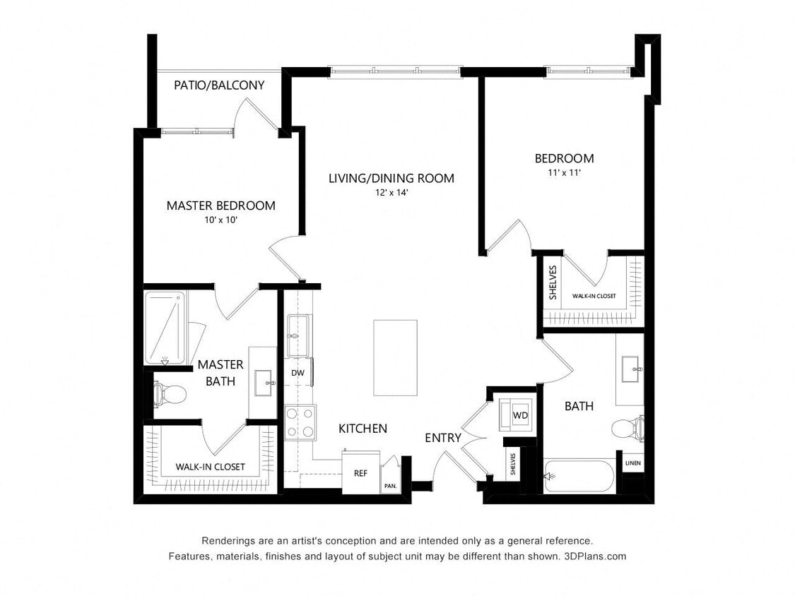 Floor Plan - HARBOR B1