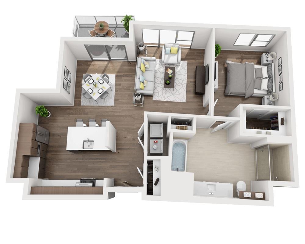 Floor Plan - A1J