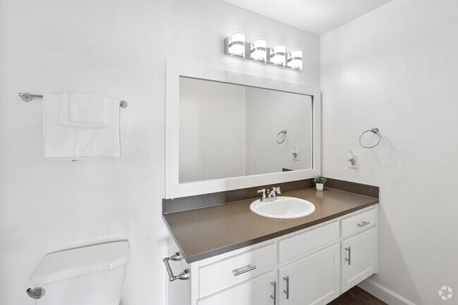 2BR, 2BA - 859SF - Second Bathroom - Laurel Terrace