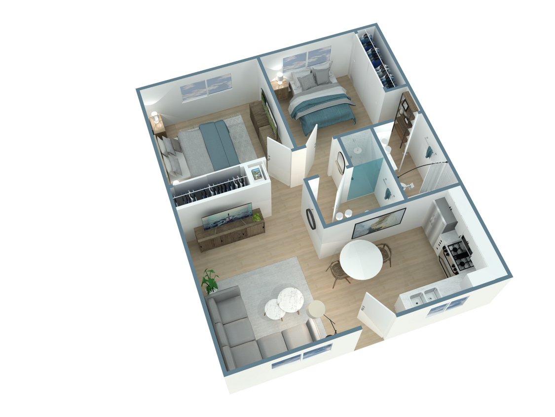 Floor Plan - Hacienda