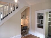 Dining Room with desk nook and built-in bookcase - 1120 E Santa Clara St