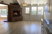 Dinning Area With Fireplace - 6629 Sunnyslope Ave House