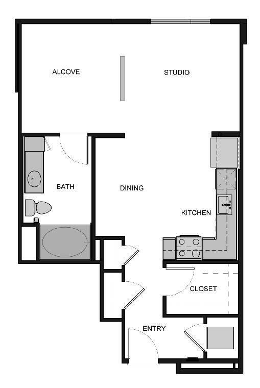 Floor Plan - S4 Studio