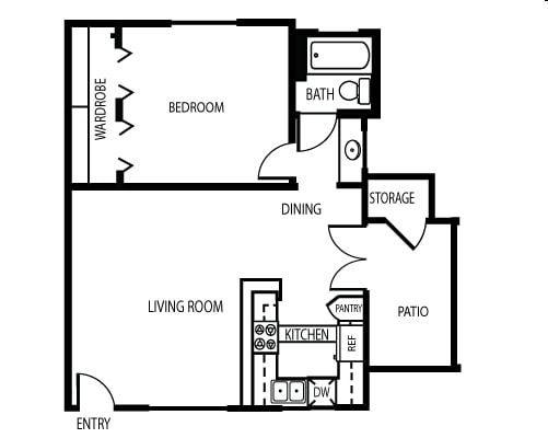 1BR/1BA - Balboa
