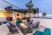 Sun Deck at Dusk - Urbana Chula Vista Apartments