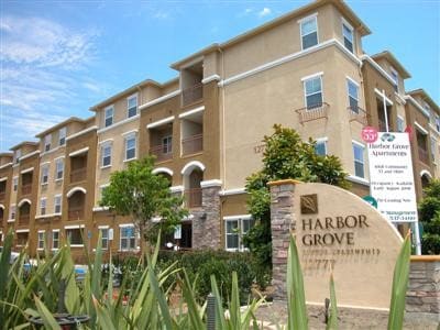 Front Sign-Exterior - Harbor Grove Apartments