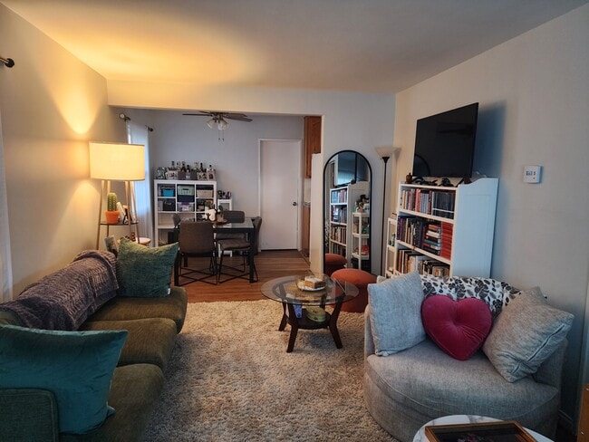 Living room from front - 532 Rosecrans Ave