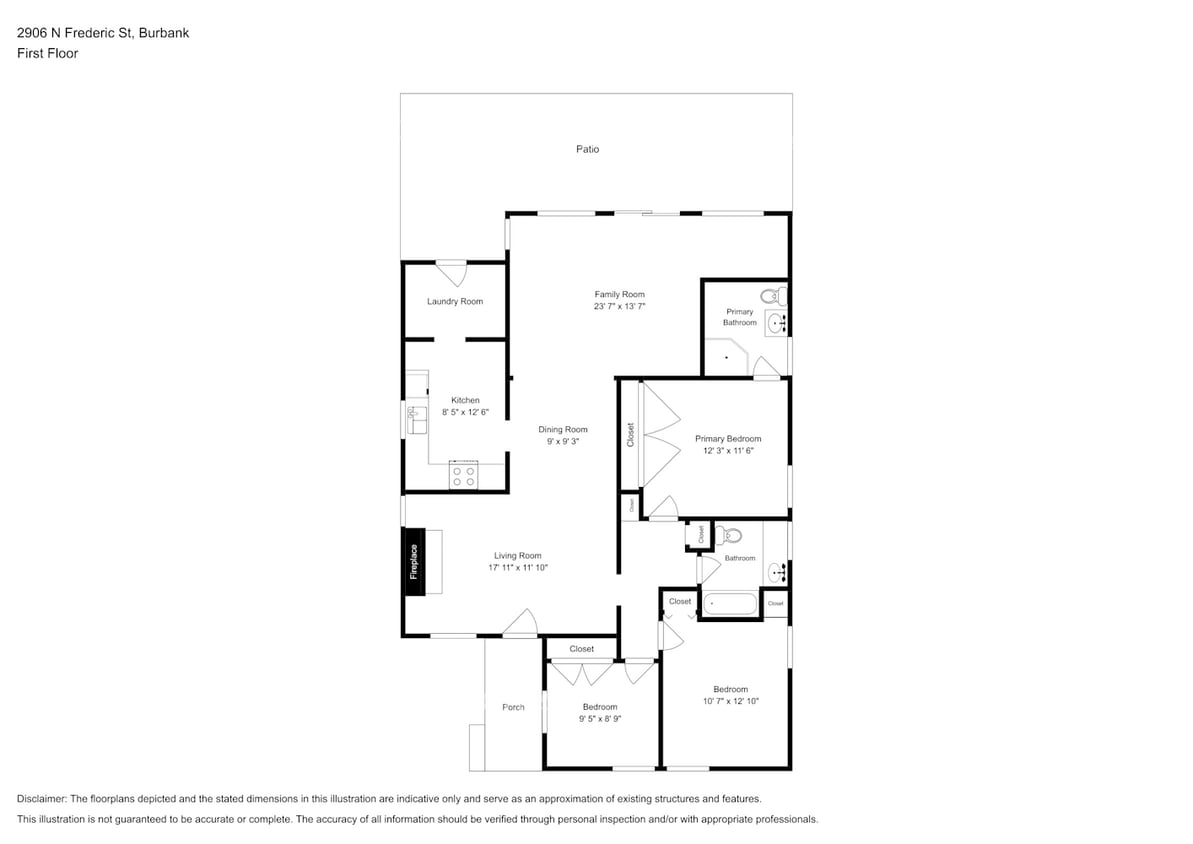 3D Tour - 2906 N Frederic St