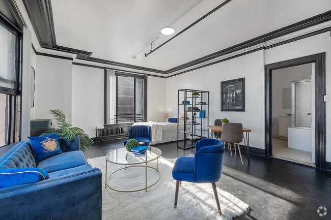 Studio - 265SF - Living Room - Alexandria Apartments