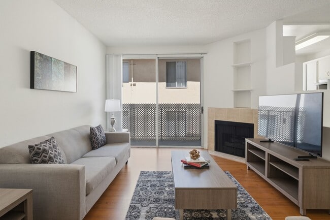 Living Room 1BDRM - Kingsley Grand Apartments
