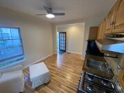 View from open kitchen to front door - 815 14th St Apartment Unit 815