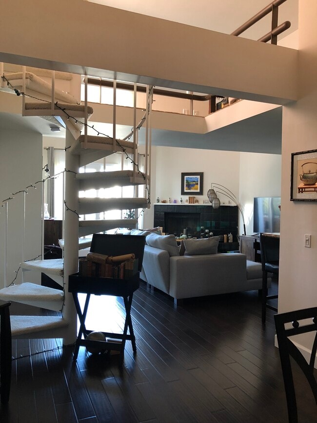 Living Room view from Foyer - 1808 Manning Ave Condo Unit 302