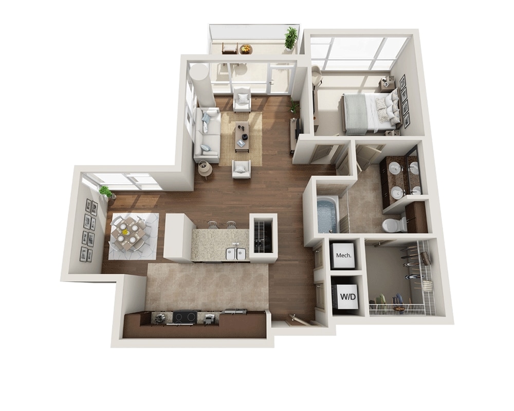 Floor Plan - Plan C (A1C)