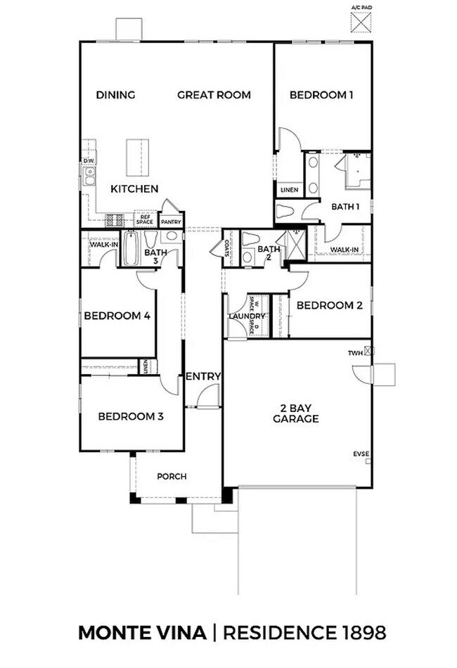 Photo - Newer Beautiful 4 Bedroom, 3 bath Home