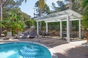 Pool Lounge Area - La Jollan Apartments