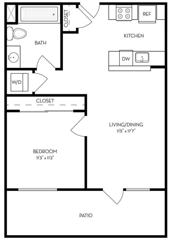 Brando - 1BR/1BA Flat