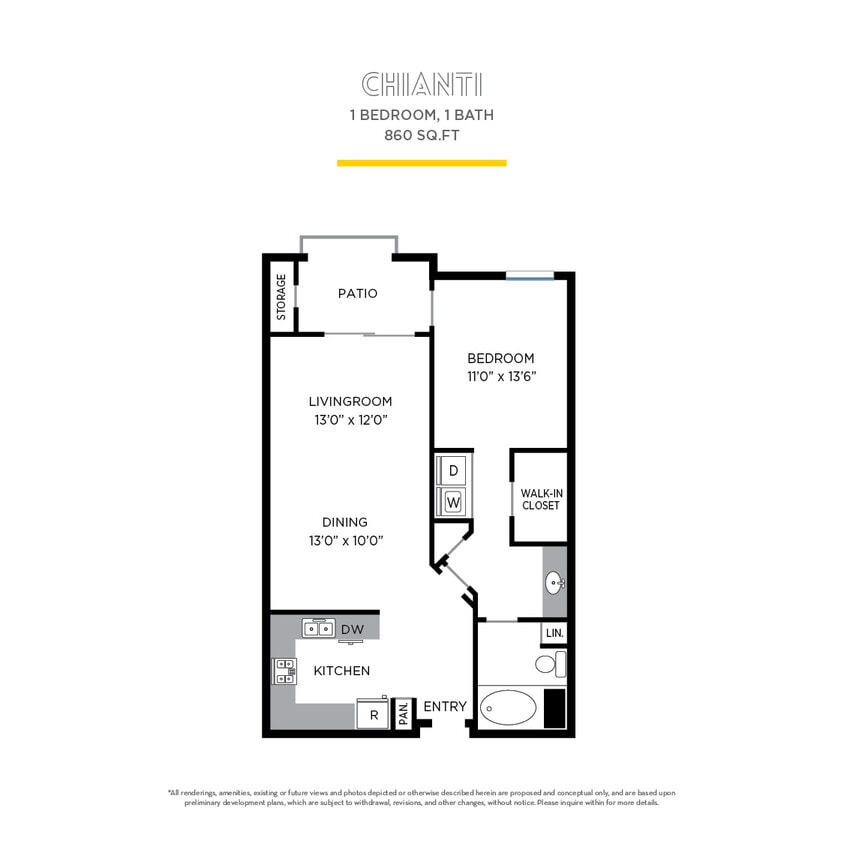 Floor Plan - Chianti