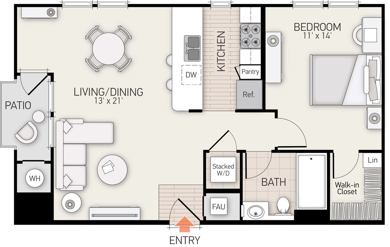 Floor Plan - Soggiorno - Plan B