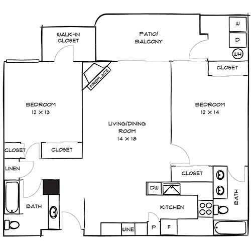 Floor Plan - Design 2A Premier
