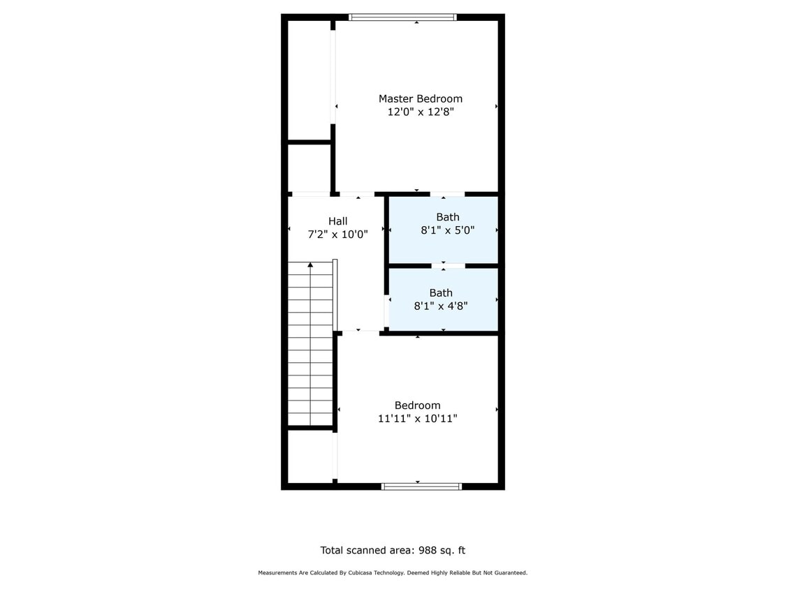 Floor Plan - 2b/2ba - Town House