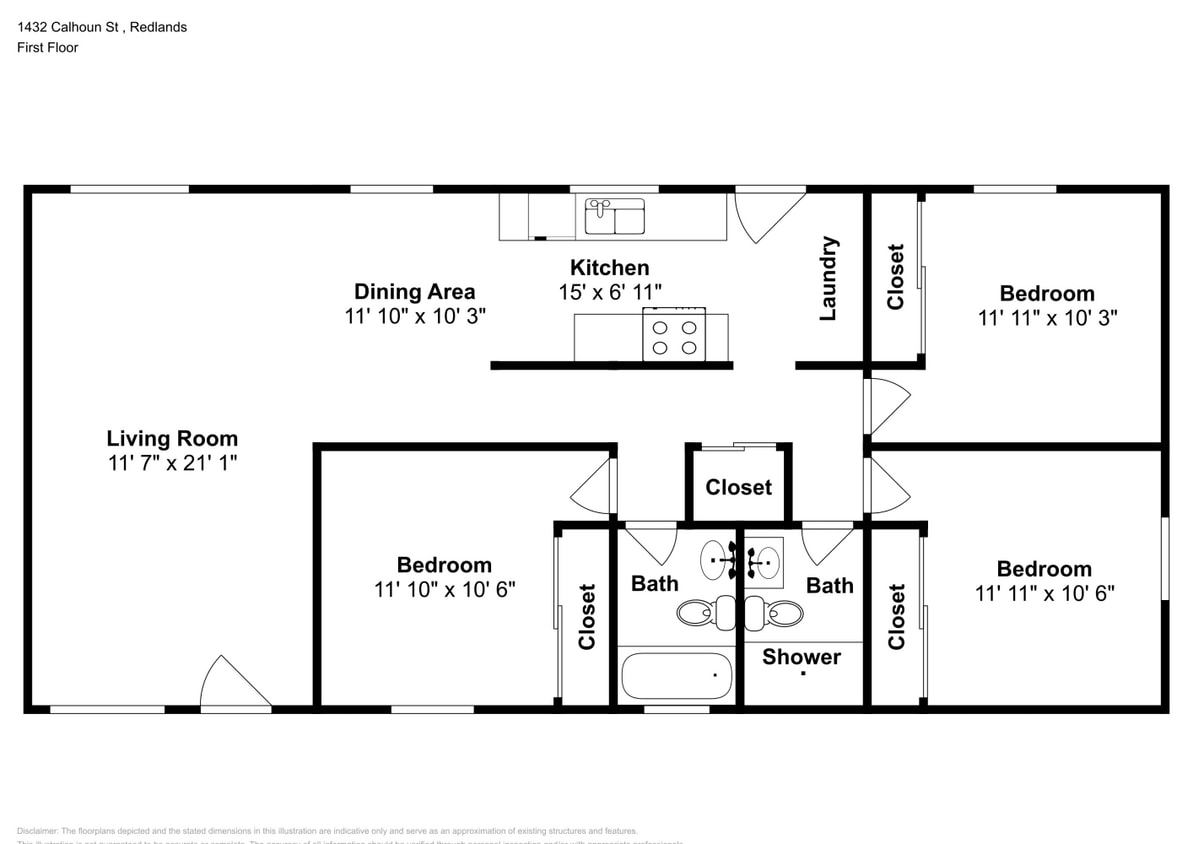 3D Tour - 1432 Calhoun St
