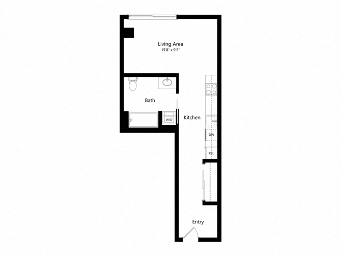 Floor Plan - STUDIO
