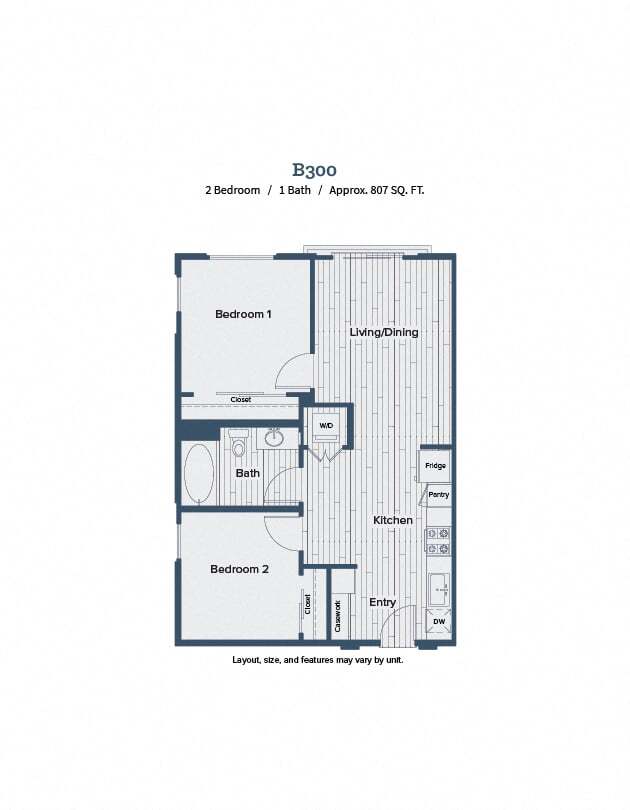 Floor Plan - B300