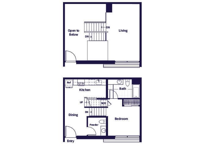 Floor Plan - A25L Loft
