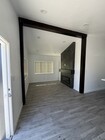 Electric fireplace - 1320 W 4th St House