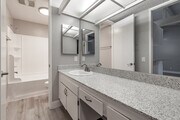 1BR, 1BA - 750SF - Bathroom - The Arbors Santa Ana Apartments