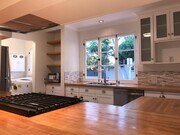 HIGHLITE: Kitchen Has an Abundance of Light, Storage + Custom Solid Butcher Block Countertops - 1103 S Crescent Heights Blvd House