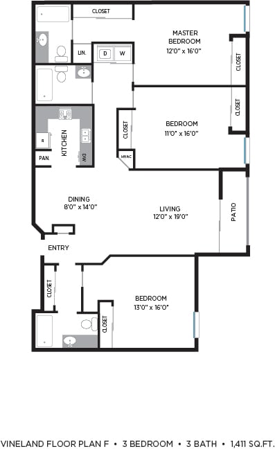 Floor Plan - F Floor Plan