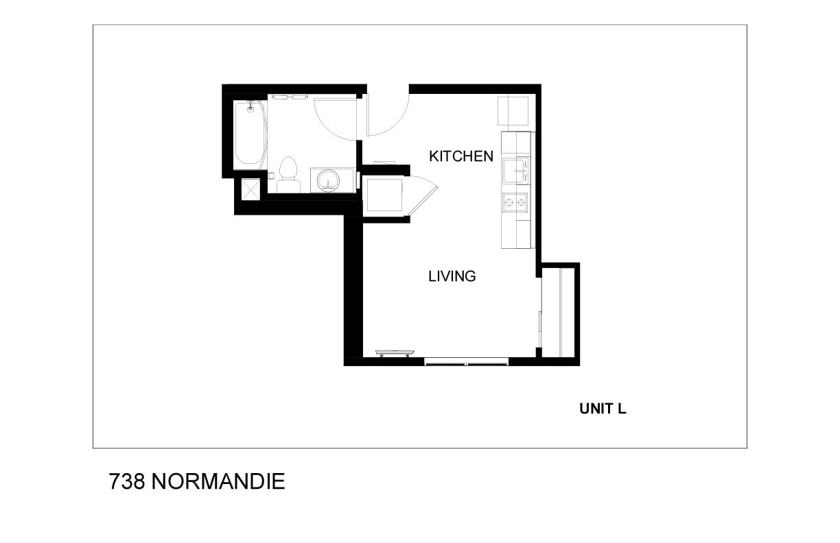 Floor Plan - Studio - L 