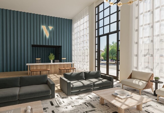 Lobby Rendering - Veda Luxury Apartments