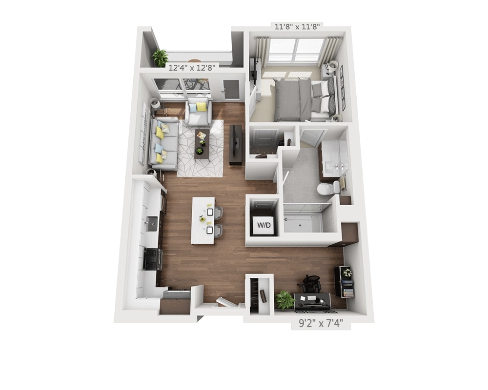 Floor Plan - A1D