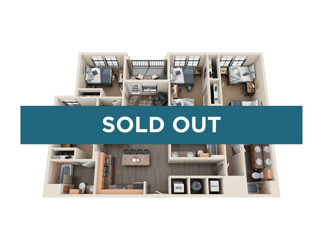 Fifty25_SoldoutFloorplans_4BR-01 - 4BR/4BA - Elite