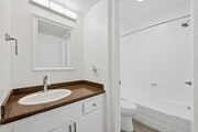 2BR, 2BA - 1200SF - Second Bathroom - Mountain View Manor Apartments