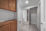 V307 valet & mirror closet - Villa Del Rey Apartments