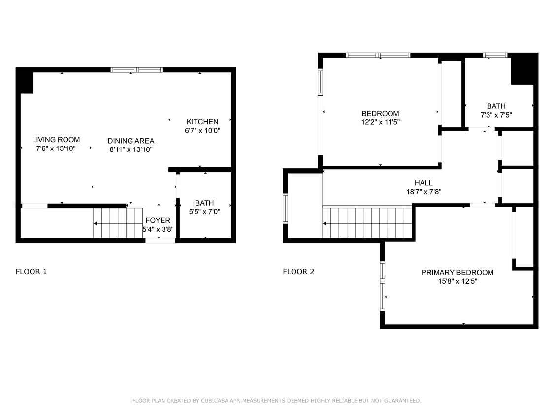 Floor Plan - Townhouse Unit